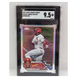 2023 Topps Chrome Jordan Walker RC Ref SGC 9.5