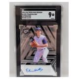 2024 Leaf Press Pass Prem Holiday Auto /199 SGC 9