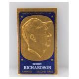 1965 Topps Embossed #65 Bobby Richardson Yankees