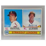 1979 TOPPS Nolan Ryan/J.R.Richard HOF 6 Surface