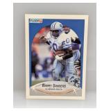1990 Fleer #284 Barry Sanders RC