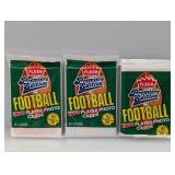 (3) 1990 Fleer Premiere Pack Brand New Sealed