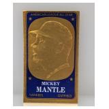 1965 Topps Embossed #11 Mickey Mantle HOF Yankees