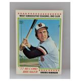 1978 TOPPS Baseball Brooks Robinson HOF 4