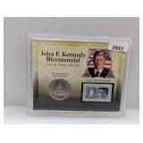 JFK Bicentennial Coin & Stamp Collection