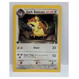 Pokemon 2000 1st Edition Dark Raticate 51
