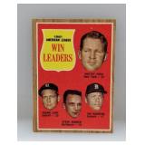 1962 TOPPS LEADERS WHITEY FORD/JIM BUNNING 57 S