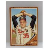 1962 TOPPS Baseball RON PICHE Tuff Hi Number 582