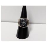 .925 Sterl Intaglio Ring Size 9