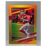 2021 Donruss Patrick Mahomes Gold Press Proof #116