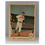 1959 Fleer Baseball #19 (Ted Williams) HOF Red Sox