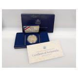 1987 90% Silv US Constitution $1 Dollar