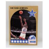 Jordan 1990-91 NBA HOOPS All-Star Game #5 Edges
