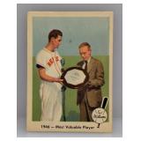 1959 Fleer #32 (Ted Williams) HOF Red Sox Stains
