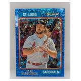 2023 Topps Heritage Blue Sparkle Alec Burleson RC