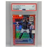 2022 Optic Cal Raleigh RC Red Pandora/99 PSA 9