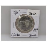 1967 80% Silv Canada $1 Dollar