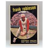 1959 Topps Baseball #435 Frank Robinson HOF Reds