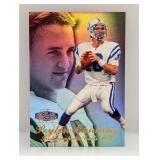 1998 Peyton Manning  Flair Showcase Row 3 RC