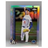 2025 Roki Sasaki Topps Chrome Refractor RC