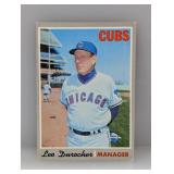 1970 TOPPS Baseball Leo Durocher HOF 291 Crease
