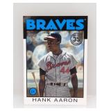 Hank Aaron #86B-7 2021 Topps 1986 35th Anniversary