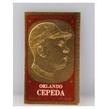 1965 Topps Embossed #45 Orlando Cepeda HOF Giants