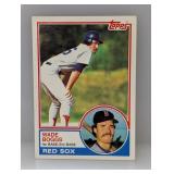 1983 Topps Wade Boggs #498