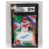 2024 Bowmans Best Scott RC Auto Green Ref SGC9 /99