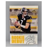 2005 UD Ben Roethlisberger RC Debut /100 76