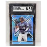2022 Topps Rodriguez RC Blue Ref SGC8.5 /300