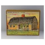 1910 Helmar Cigarettes Miles Standish house DMG