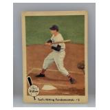 1959 Fleer #72 (Ted Williams) HOF Red Sox Crease