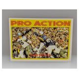 1972 Topps Johnny Unitas in Action 251 Edges