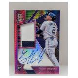 /49 2020 Spectra Prizm Trent Grisham RC Relic Auto