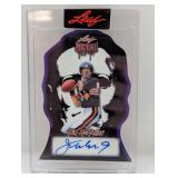 1/8 2025 Leaf Metal Jim McMahon Auto Purple M-JM3