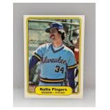 1982 Fleer #141 Rollie Fingers HOF