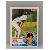 1983 Topps Wade Boggs #498