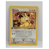 Pokemon 2000 1st Edition Meowth 62