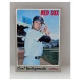 1970 Topps Carl Yastrzemski Creases/Edges/Surface