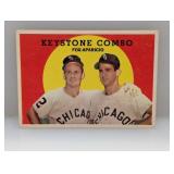 1959 Topps #408 Fox/Aparicio Keystone Combo HOF C