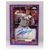 2025 Topps Chrome McGreevy RC Auto Purple 96/299