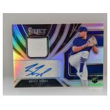 43/99 2020 Select Brock Burke RC Relic Auto Prizm