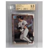 2015 Bowman Chrome Draft Ref Aaron Judge BGS 9.5