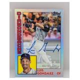 2025 Topps Archives Luis Gonzalez Auto #3/25