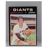 1971 Topps Gaylord Perry 140 Corners/Edges