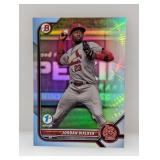 2022 Jordan Walker 1st Edition Blue Refractor