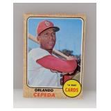 1968 Topps Orlando Cepeda #200 Corners/Edges