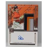 2024 Impeccable Carson Whisenhunt Patch/Auto /99