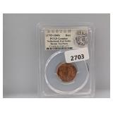 PCGS 175-1840 Gen Duit Boston Tea Party
